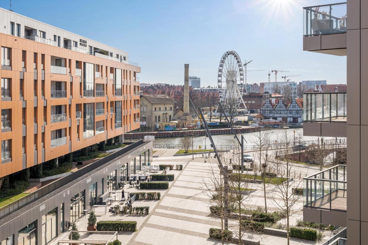Brabank Riverside By Downtown Apartments Gdansk Luaran gambar