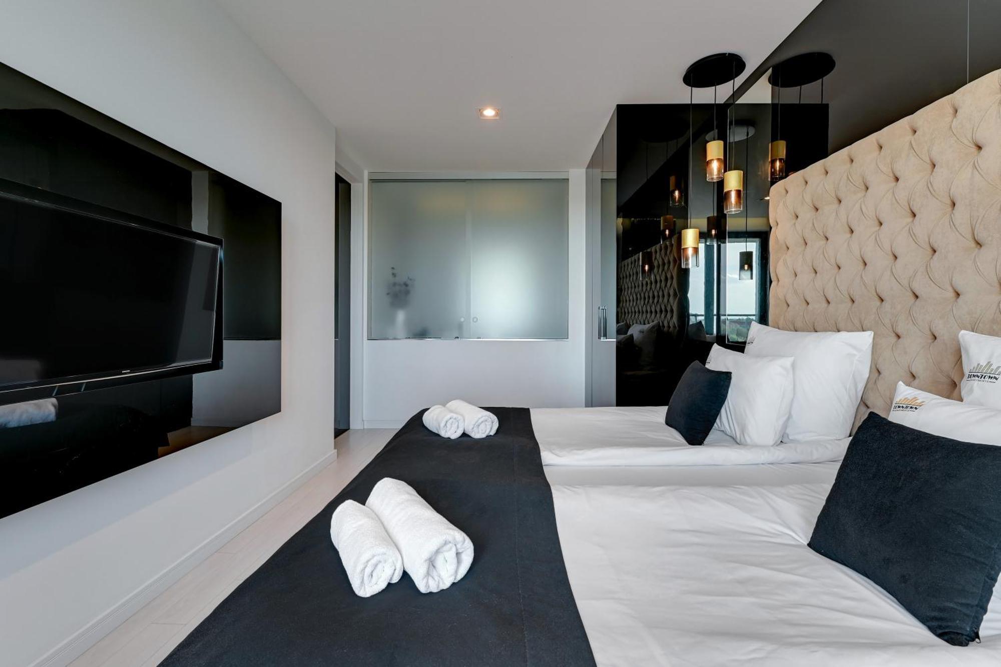 Brabank Riverside By Downtown Apartments Gdansk Bilik gambar