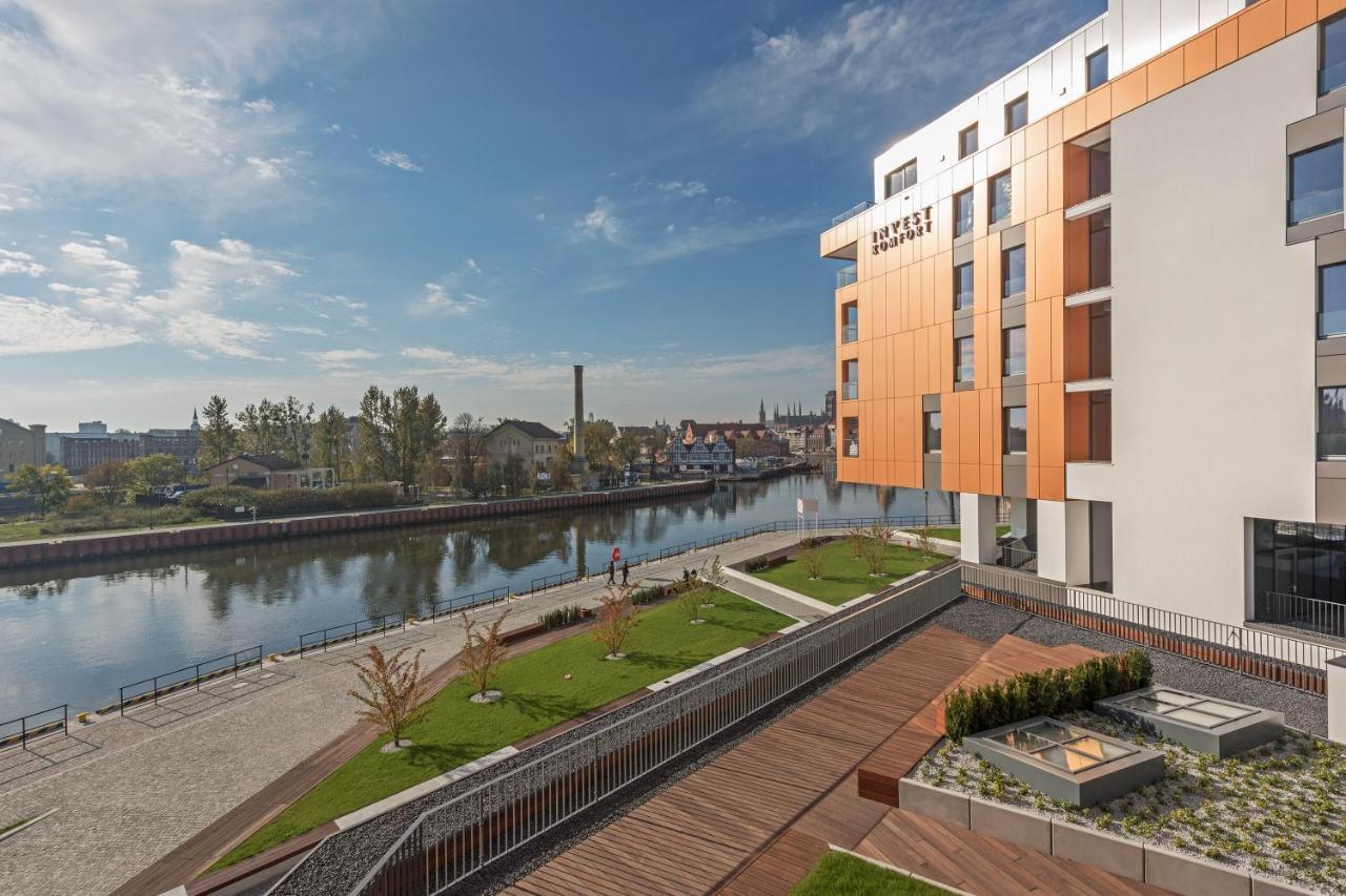 Brabank Riverside By Downtown Apartments Gdansk Luaran gambar
