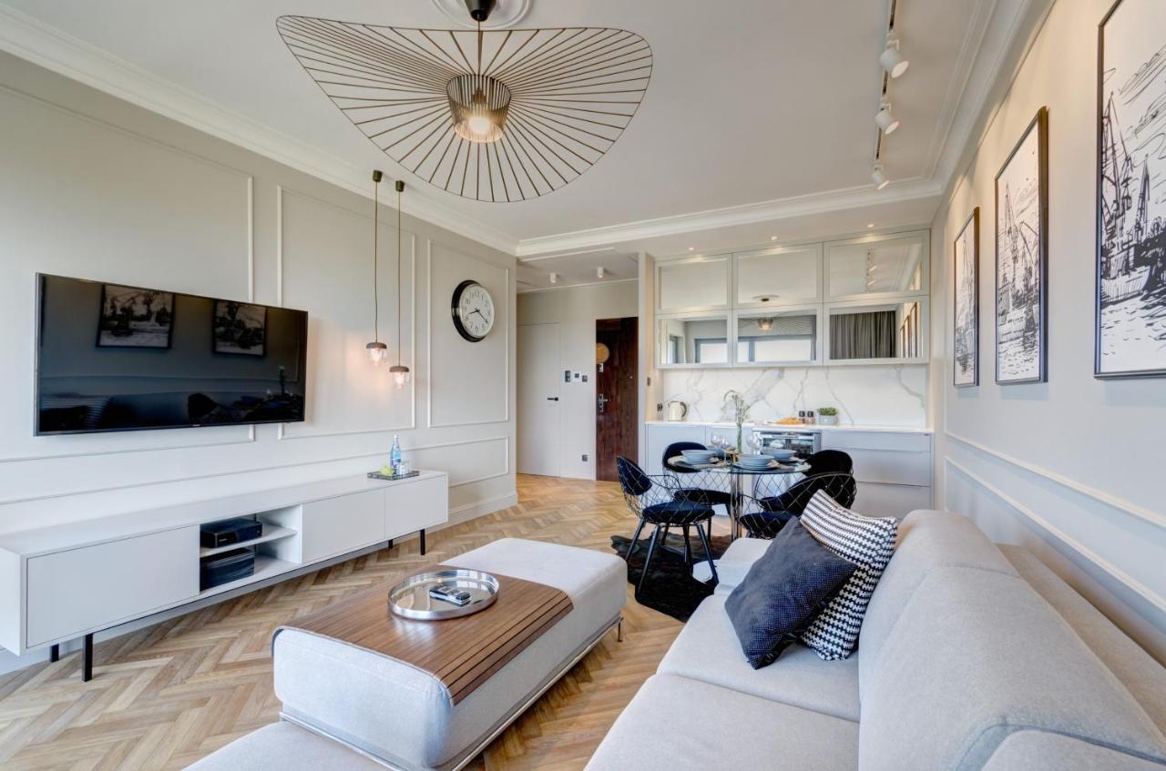 Brabank Riverside By Downtown Apartments Gdansk Luaran gambar