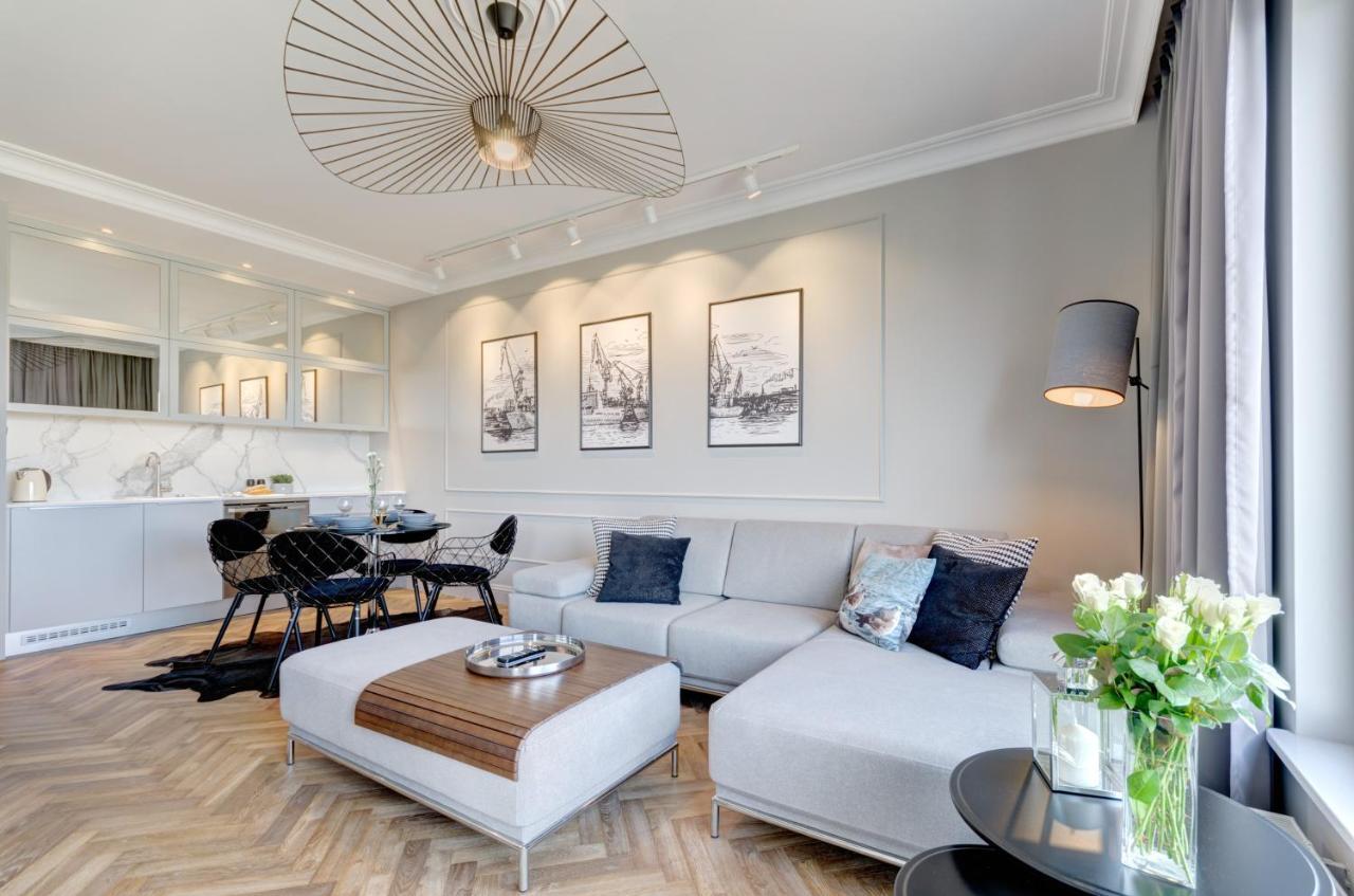 Brabank Riverside By Downtown Apartments Gdansk Luaran gambar