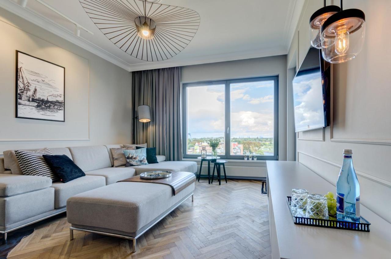 Brabank Riverside By Downtown Apartments Gdansk Luaran gambar