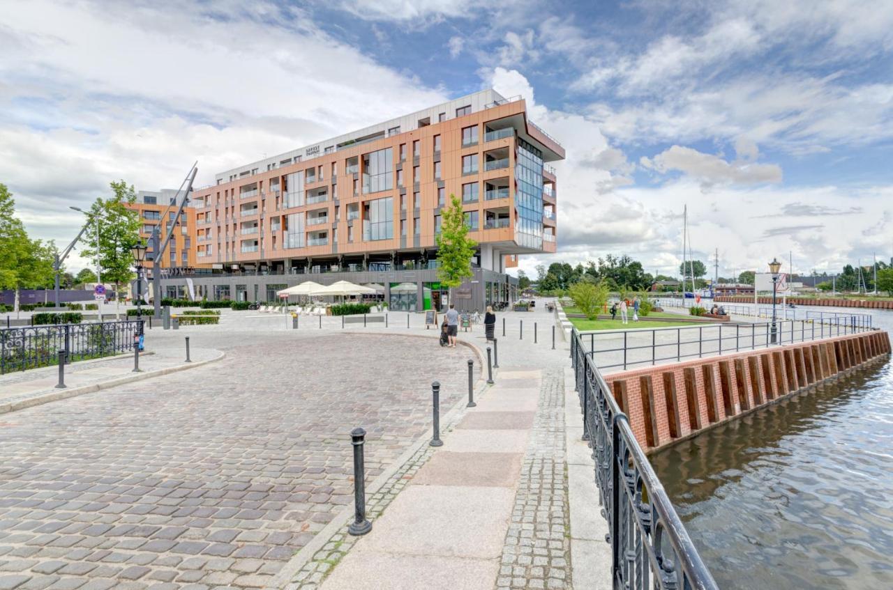 Brabank Riverside By Downtown Apartments Gdansk Luaran gambar